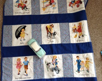 Dick and jane quilt pattern picture 801